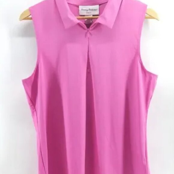NWT! Tommy Bahama Pink Golf Sleeveless Top - Women's L NWT! - Picture 1 of 6